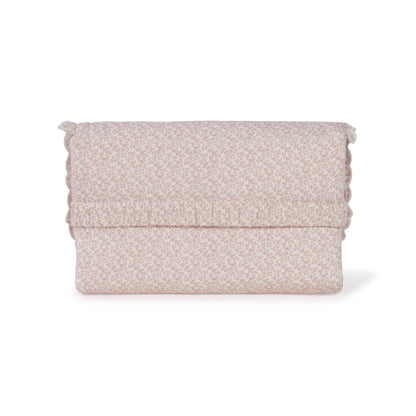 Muda-Fraldas Portátil Maison Tender - Flores Rosa