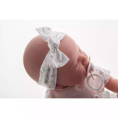 Boneca Recém-Nascida Lea Com Alcofa