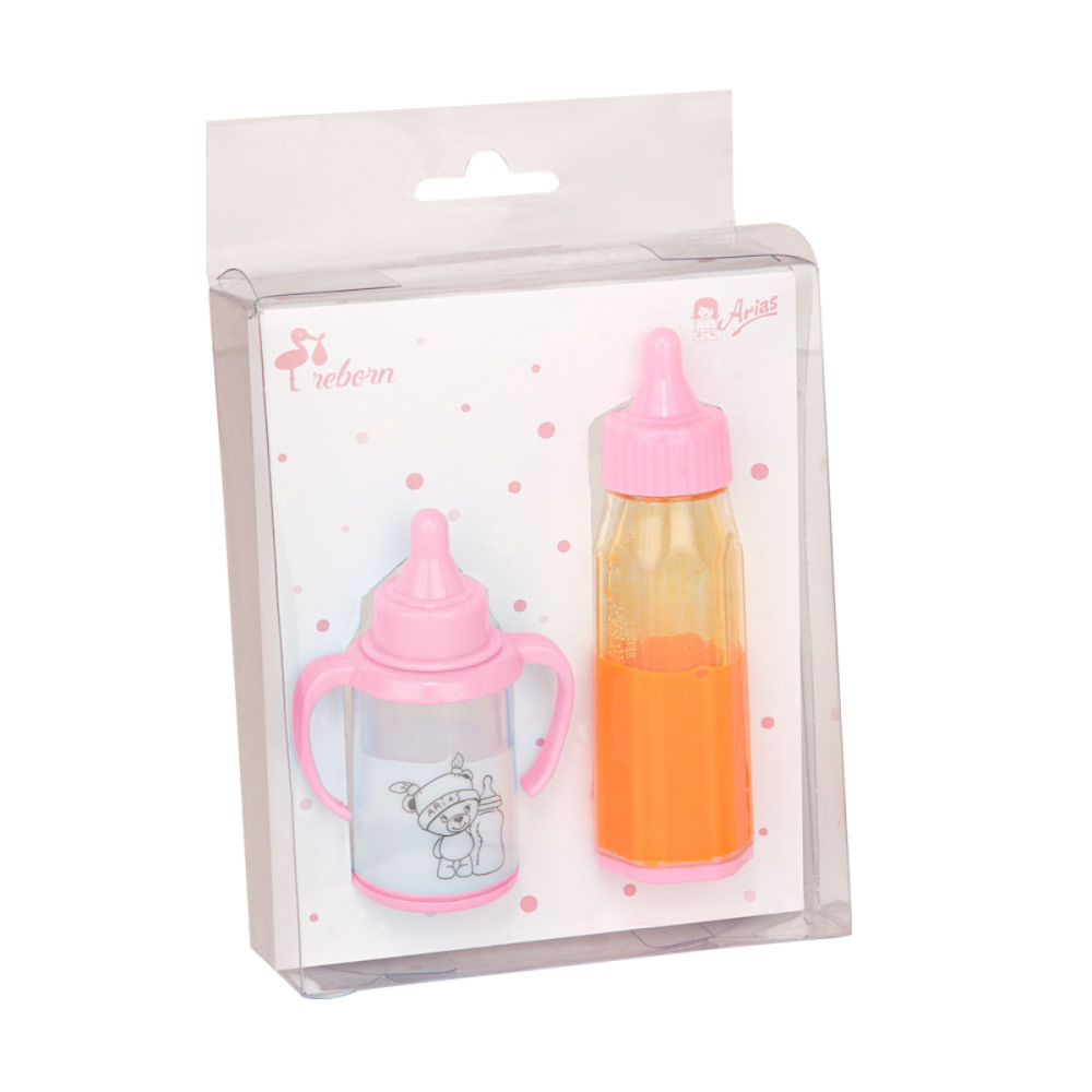 Arias Set Biberões Rosa