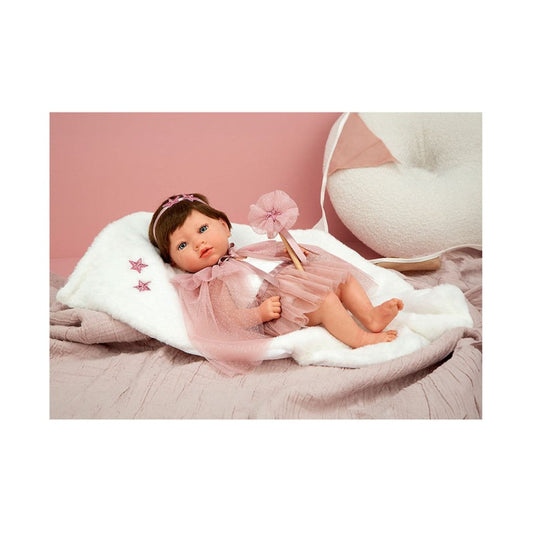 Arias Reborn Princesa Rosa Com Manta