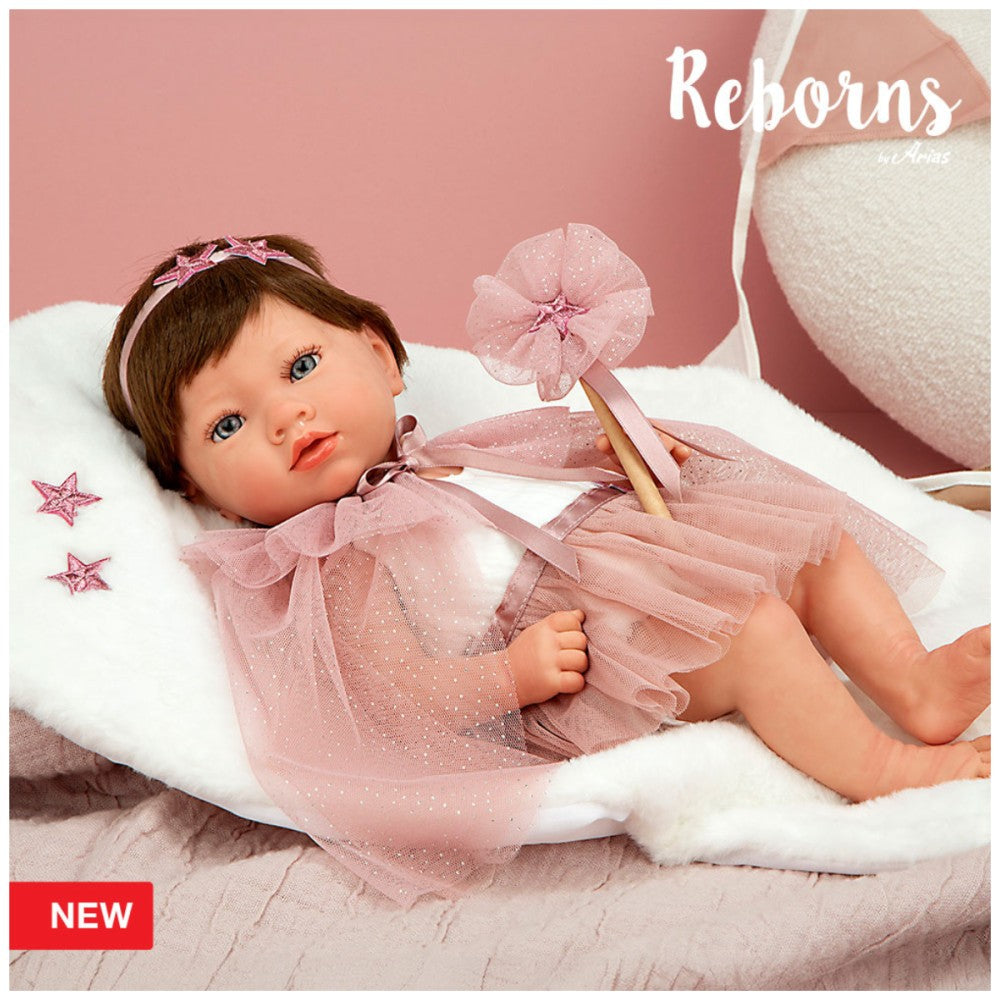 Arias Reborn Princesa Rosa Com Manta
