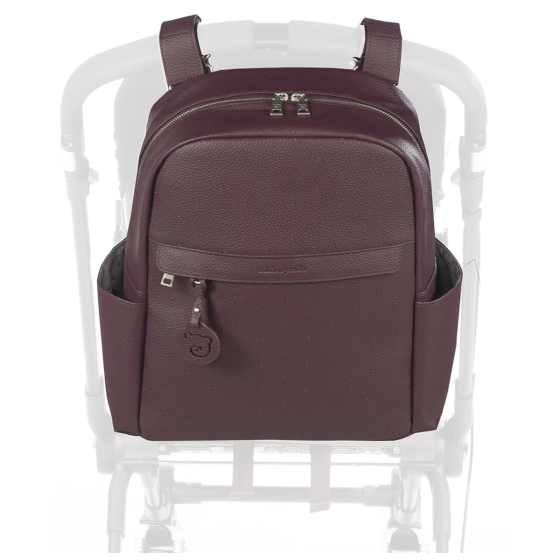 MOCHILA LONDON PASITO A PASITO - CHERRY