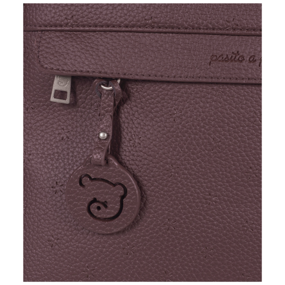 MOCHILA LONDON PASITO A PASITO - CHERRY