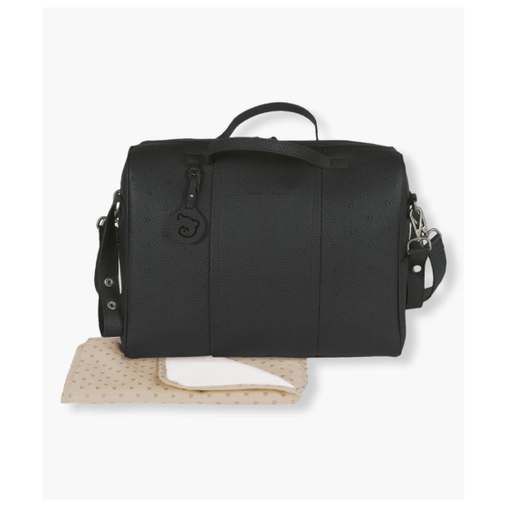 MALA MATERNIDADE NEW LONDON PASITO A PASITO - PRETO