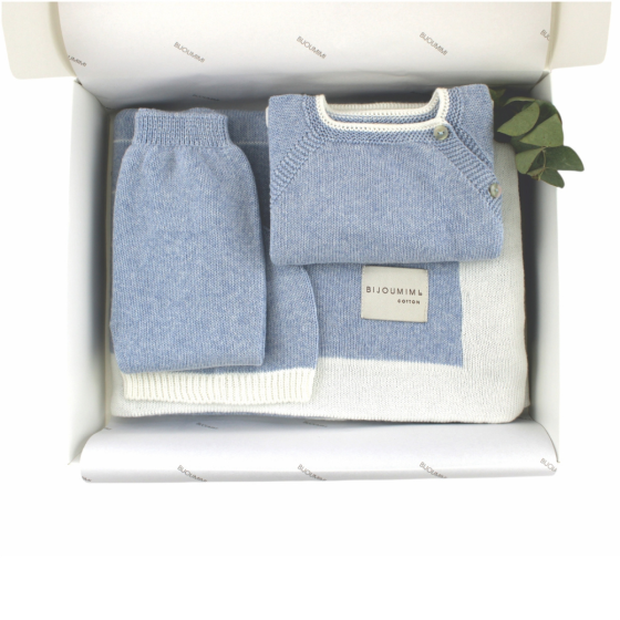 NEWBORN BOX AZUL BIJOUMIMI