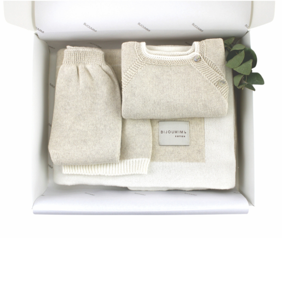 NEWBORN BOX BEGE BIJOUMIMI