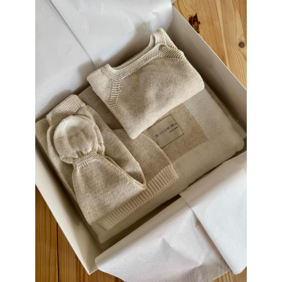 NEWBORN BOX BEGE BIJOUMIMI