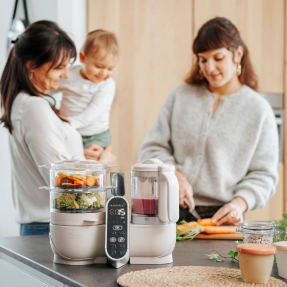 ROBOT DE COZINHA NUTRIBABY+ MINERAL BEIGE BABYMOOV