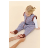SACO DE DORMIR C/PERNAS VICHY BROWN&BLUE - TOG2.5 - 2 ANOS