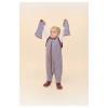 SACO DE DORMIR C/PERNAS VICHY BROWN&BLUE - TOG2.5 - 3 ANOS