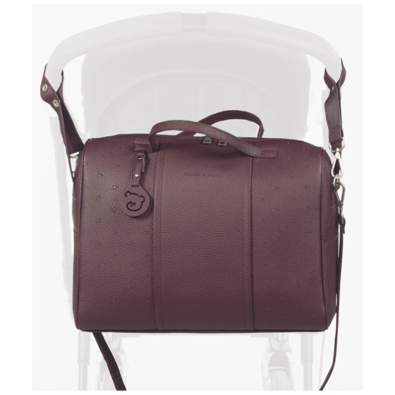 MALA MATERNIDADE NEW LONDON PASITO A PASITO - CHERRY