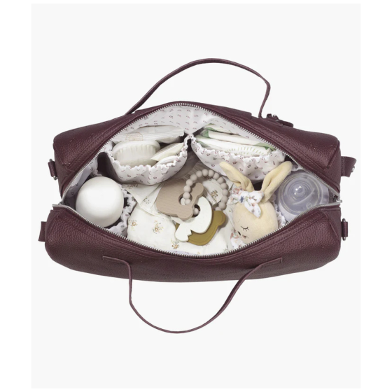 MALA MATERNIDADE NEW LONDON PASITO A PASITO - CHERRY