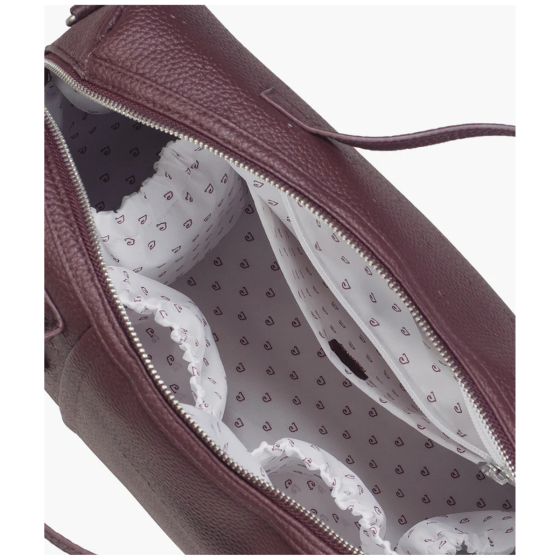 MALA MATERNIDADE NEW LONDON PASITO A PASITO - CHERRY