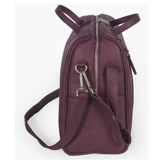 MALA MATERNIDADE NEW LONDON PASITO A PASITO - CHERRY