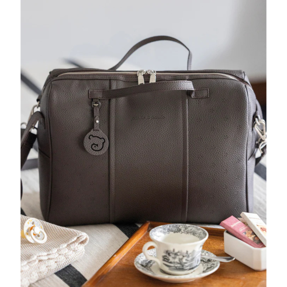 MALA MATERNIDADE NEW LONDON PASITO A PASITO - BROWN