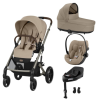 CYBEX BALIOS S LUX, COT S LUX, CLOUD G PLUS, BASE G, ADAPTADORES - ALMOND BEIGE 