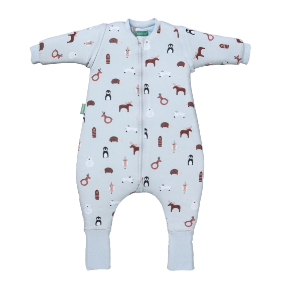 SACO DE DORMIR C/PERNAS WINTER ANIMALS - TOG2.5 - 2 ANOS