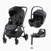 CARRINHO RIO STYLE+BABY-SAFE PRO STYLE+BASE VARIO 5Z BRITAX-ROMER - CARBON BLACK