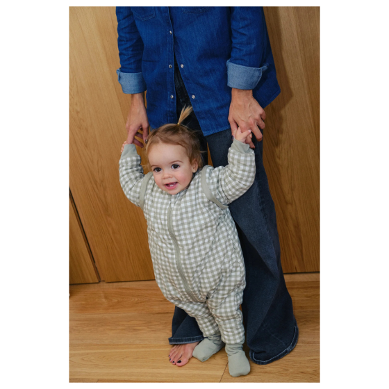 SACO DE DORMIR C/PERNAS MINT TEA - TOG2.5 - 2 ANOS