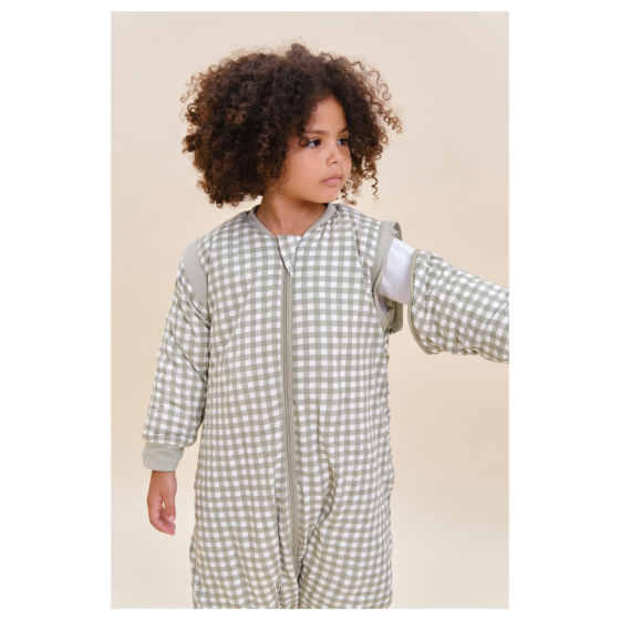 SACO DE DORMIR C/PERNAS MINT TEA - TOG2.5 - 3 ANOS