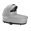 CYBEX BALIOS S LUX, COT S LUX, CLOUD G PLUS, ADAPTADORES - STORM GREY