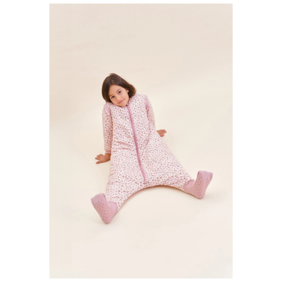 SACO DE DORMIR C/PERNAS MISTY ROSE - TOG2.5 - 1 ANO