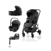 CARRINHO RIO STYLE+BABY-SAFE PRO STYLE+ALCOFA STYLE+VARIO BASE 5Z BRITAX-ROMER - CARBON BLACK