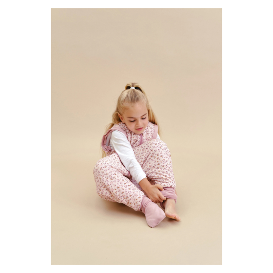 SACO DE DORMIR C/PERNAS MISTY ROSE - TOG2.5 - 3 ANOS