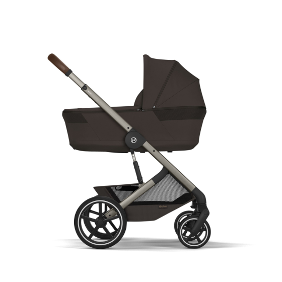 BALIOS S LUX  - FOLD COT CHOCOLATE BROWN