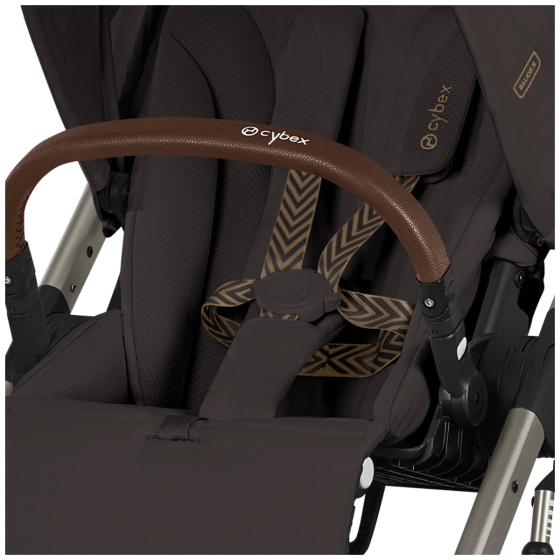 BALIOS S LUX  - FOLD COT CHOCOLATE BROWN