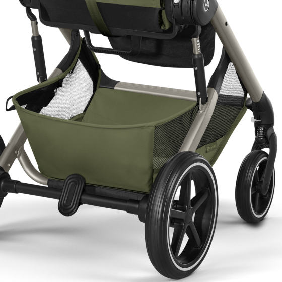 BALIOS S LUX  - FOLD COT MOSS GREEN