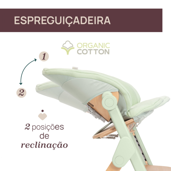 CADEIRA DE PARA MERAVIGLIA CHICCO - OLIVE