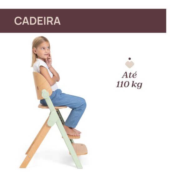 CADEIRA DE PARA MERAVIGLIA CHICCO - OLIVE