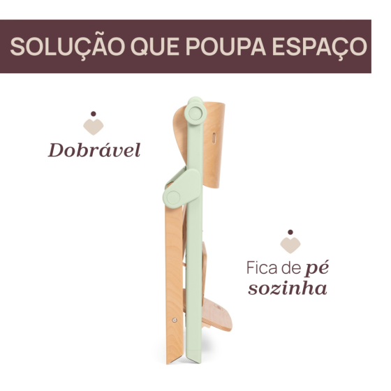 CADEIRA DE PARA MERAVIGLIA CHICCO - OLIVE
