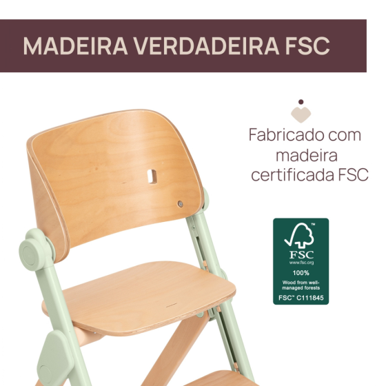 CADEIRA DE PARA MERAVIGLIA CHICCO - OLIVE