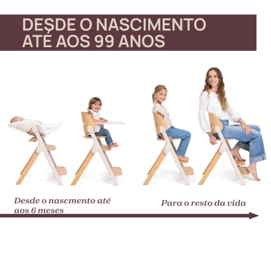 CADEIRA DE PARA MERAVIGLIA CHICCO - FOSSIL