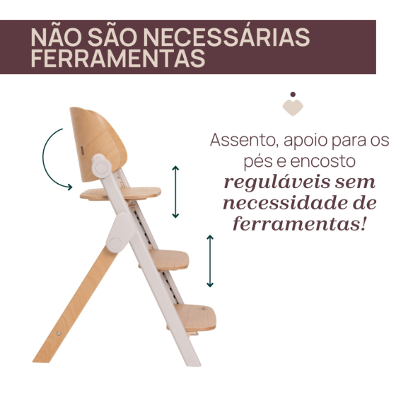 CADEIRA DE PARA MERAVIGLIA CHICCO - FOSSIL
