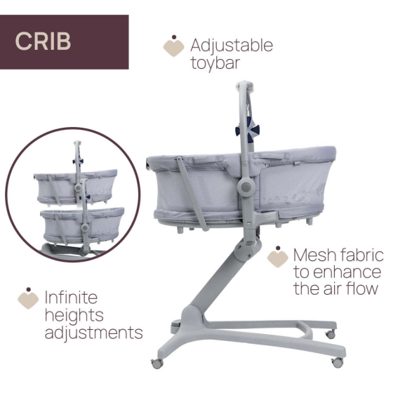 BABY HUG PRO 5IN1 EARL GREY CHICCO