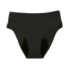 CUECA PÓS-PARTO E MENSTRUAL PRETO DOOMOO - 1 - XS, S, M