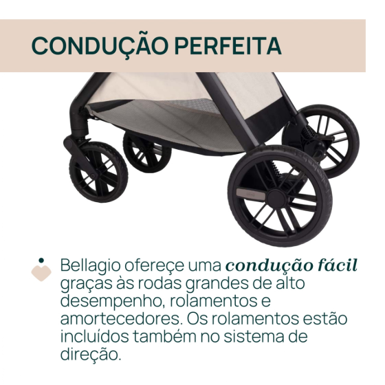 TRIO BELLAGIO C/FLEXI +FIRST SEAT RECLINE - AMBER GLOW