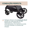 TRIO BELLAGIO C/FLEXI +FIRST SEAT RECLINE - BLACK SATIN