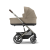 CYBEX COT S LUX  - ALMOND BEIGE