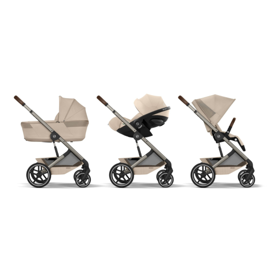 BALIOS S LUX + COT S LUX - ALMOND BEIGE