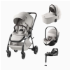 CARRINHO RIO COM ALCOFA+BABY-SAFE PRO+BASE VARIO 5Z BRITAX-ROMER - SOFT TAUPE