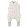 SACO DE DORMIR C/PERNAS VICHY BEIGE - TOG2.5 - 1 ANO