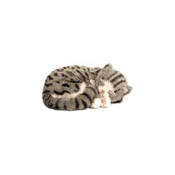 PELUCHE GATO GRAY TABBY PERFECT PETZZZ