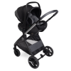DUO BELLAGIO C/FIRST SEAT RECLINE - BLACK SATIN