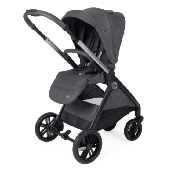 DUO BELLAGIO C/FIRST SEAT RECLINE - BLACK SATIN