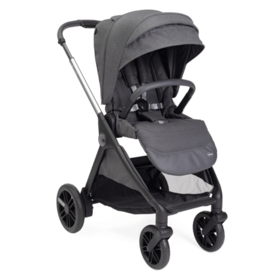 DUO BELLAGIO C/FIRST SEAT RECLINE - BLACK SATIN