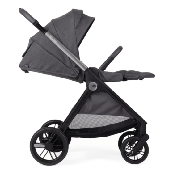 DUO BELLAGIO C/FIRST SEAT RECLINE - BLACK SATIN